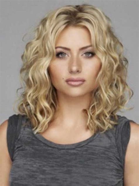 35 Medium Length Curly Hair Styles Hairstyles Amp Haircuts 2014 2015