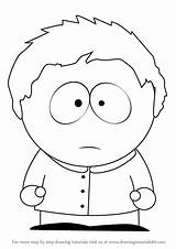 South Park Clyde Draw Drawing Donovan Characters Step Cartoon Lessons Tutorials Cartoons Tv sketch template