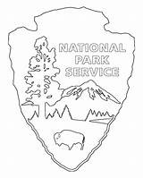 Coloring Pages Arrowhead National Park Service South Ranger Printable Book Nps Buffalo Template Rock Soldiers Forest Monuments Clipart Color Charles sketch template