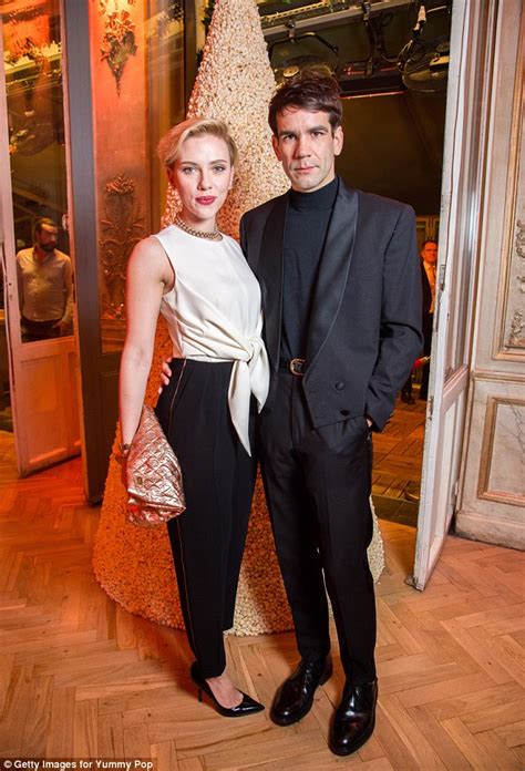 scarlett johansson and husband romain dauriac launch