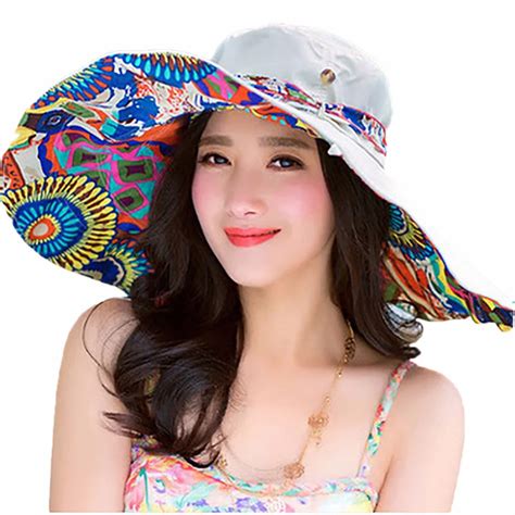 2017 New Summer Womens Foldable Wide Large Brim Beach Sun Hat Straw