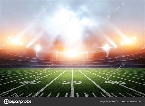 American Football Stadium 3d Model