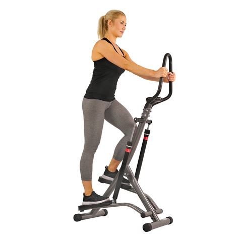 sunny health fitness folding climbing stepper machine  lcd monitor  full body workout