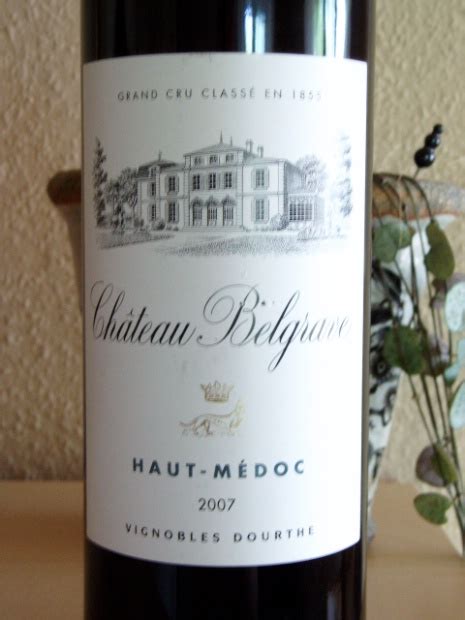 2007 Château Belgrave France Bordeaux Médoc Haut Médoc Cellartracker