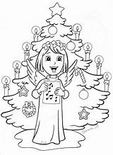 Christmas Carol Singing Colouring Coloring Pages Choose Board sketch template
