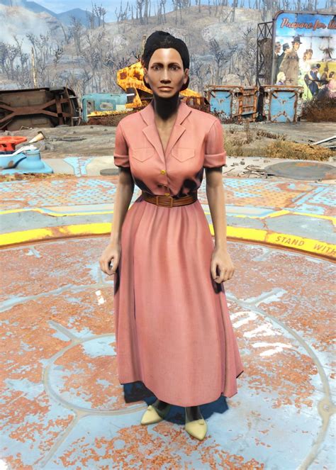 laundered dress fallout  fallout wiki fandom powered  wikia red frock dresses