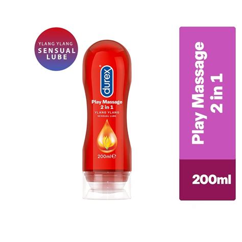 durex play massage 2 in1 ylang ylang lubricant 200ml