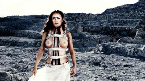 Salma Hayek Nude Tits Scene In Frida On