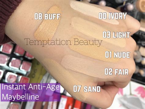 instant anti age swatches jeans moda