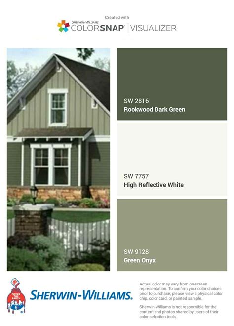 created  color palette   sherwin williams colorsnap