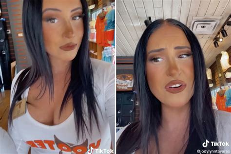Hooters Waitress Jody Tavares Puts A Man On Blast For Hitting On Her