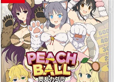 Senran Kagura Peach Ball Western Cover Conceals The Oppai Sankaku Complex