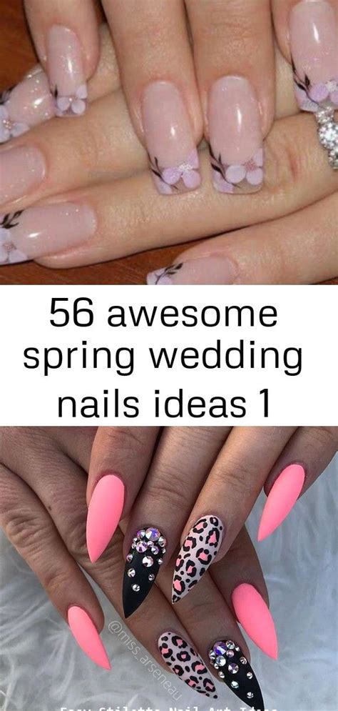 56 awesome spring wedding nails ideas 1 burgundy nail