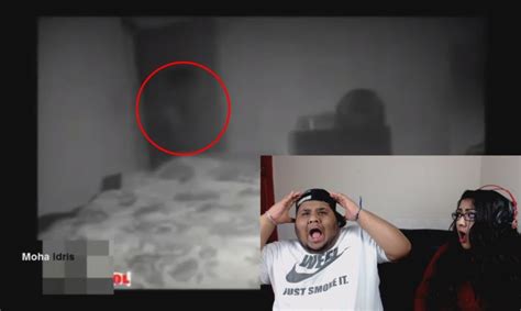 ghosts attack humans caught  camera warning reaction