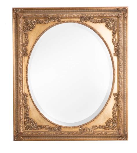 teramo klassieke gouden ovale spiegel kunstspiegelbe