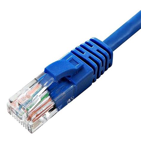 rj cate high quality ethernet lan network lead patch cable cm  blue ebay