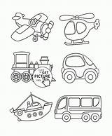 Transportation Printable Toddlers Transportes Anglais Bus Medios Magique Imagenes Getdrawings Preescolar Coquet Lamina Inhabituellement Wuppsy Habilidad Habilidades Motoras Fina Colores sketch template