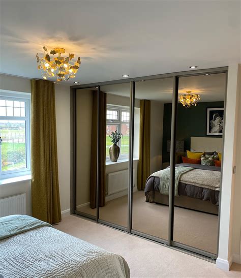 Mirrored Sliding Wardrobes Fitted Wardrobes Glide And Slide