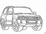 Mitsubishi Coloring Pages Montero Car Drawing Eclipse Pajero Color Cars Galant Sketch Main Supercoloring Getcolorings Super Printable Categories Skip Template sketch template
