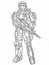 Halo Sketching sketch template
