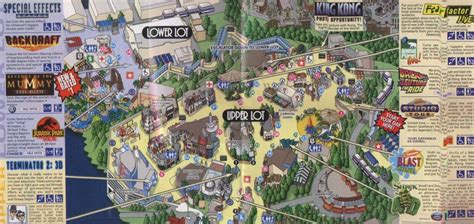 theme park brochures universal studios hollywood theme park brochures gambaran