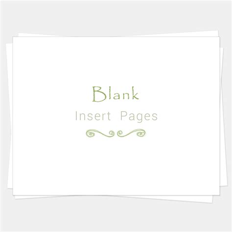 blank pages tessera publishing
