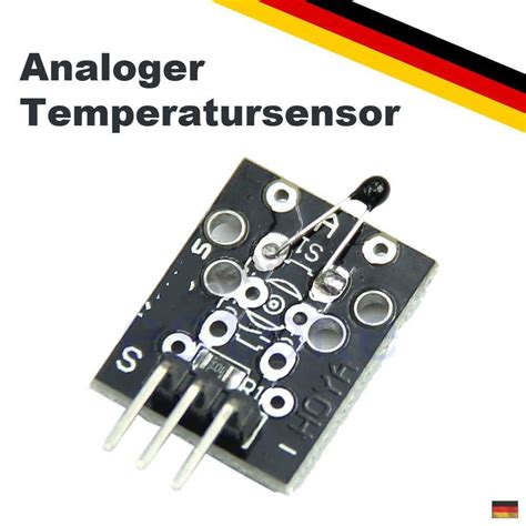 analoger temperatur sensor modul ky  analog fuer arduino raspberry pi