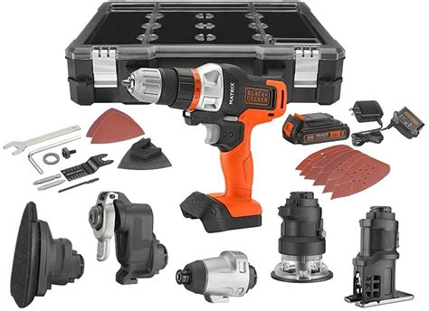 buy blackdecker  max matrix drill power tool combo kit  tool set