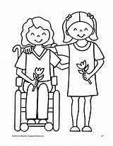 Coloring Pages Real Kids Disabilities People Books Sheets Mom Created Feature Para Muscular Themighty Colouring Printable Special Drawing Color Logo sketch template