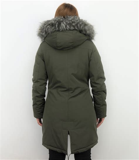 imitatie bontjas dames parka lange winterjas onlinewinterjasnl