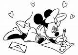 Mouse Coloring Mickey Pages Valentines Print Getcolorings Color Amp Printable sketch template