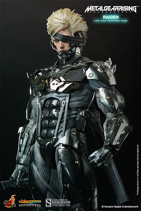 Raiden Metal Gear Rising Revengeance 1 6 Sixth Scale Figure By Hot