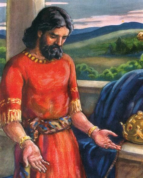 king david prays  catholic picture print etsy