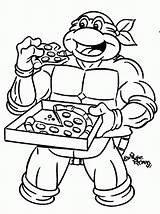 Coloring Ninja Turtles Pages Printable Leonardo Popular sketch template