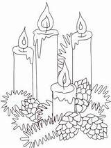 Kerzen Advent Ausmalbilder Weihnachten Adventskranz Adventskerze Malvorlagen Malvorlage Ausmalen Printable sketch template