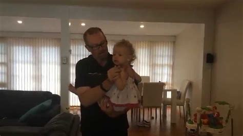 ayla and daddy dancing together youtube