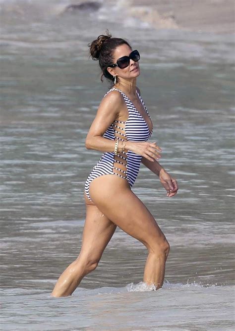 Brooke Burke In Swimsuit At A Beach In St Barths 03 28