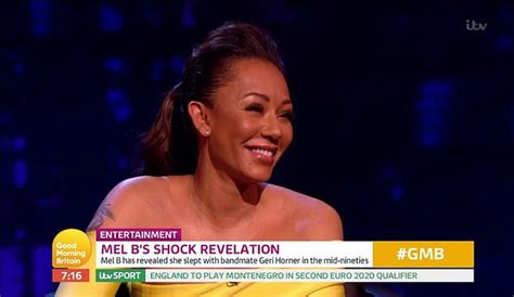 piers morgan unveils clip of mel b confessing she had sex with geri halliwell daily mail online
