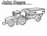 Tractor Coloring Pages John Deere Printable Kids Combine Colouring Print Drawing Color Trailer Wagon Truck Sheets Adult Semi Farm Drawings sketch template