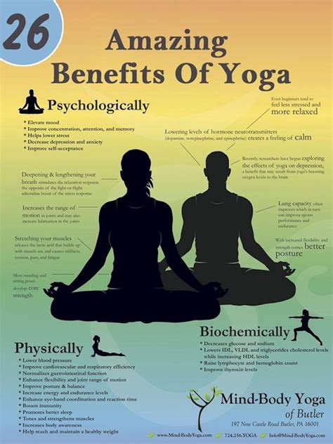 psychological physical  biochemical benefits  yoga pictures