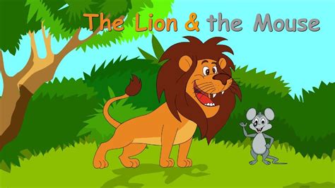 lion   mouse english short stories  kids toonzee tv