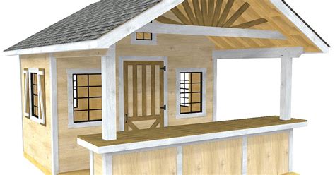 shed plans with porch ~ edim