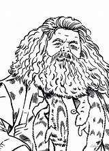 Harry Hagrid Rubeus Otherworldly Regardless Knowledgeable Workable sketch template