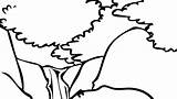 Rocky Mountains Coloring Pages Mountain Getdrawings Drawing sketch template