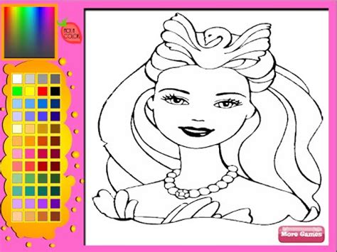 barbie coloring pages  girls barbie coloring pages games youtube