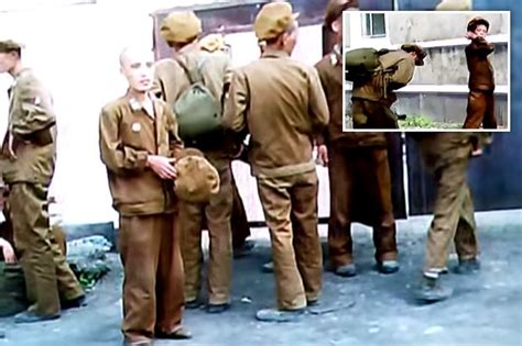 north korea news trump war fears soar after starving soldiers video daily star