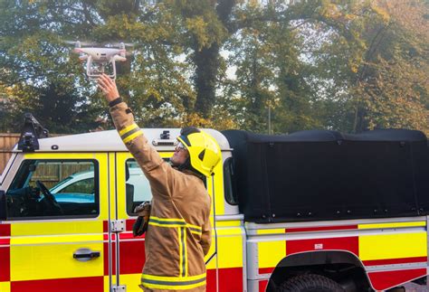 dji joins  firefighting provider rosenbauer  digital emergency response gps world