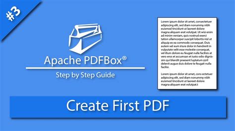 pdfbox create  pdfbox tutorial pdfbox tutorial create
