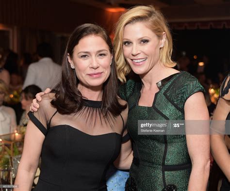 Actresses Maura Tierney And Julie Bowen Attend Elle S