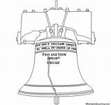 Liberty Bell Coloring History Enchantedlearning Pages Printout Symbols Kids Monuments American Belle Independence Tattoo Bells Enchanted Learning Stencil Info Libertybell sketch template